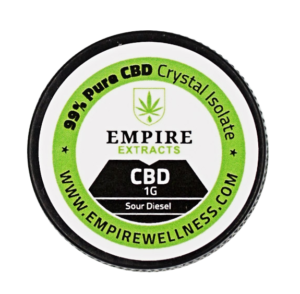Terpenes Infused CBD Crystal Isolate (Empire Wellness). Choose between 19 different cannabis terpenes.