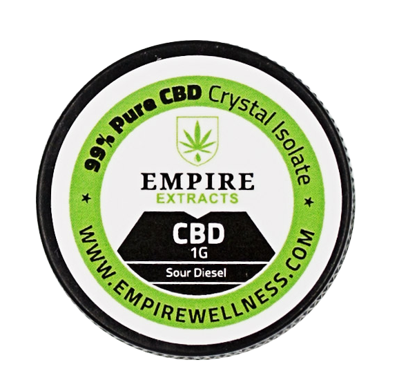 99% Pure CBD Crystal Isolate (Empire Wellness)