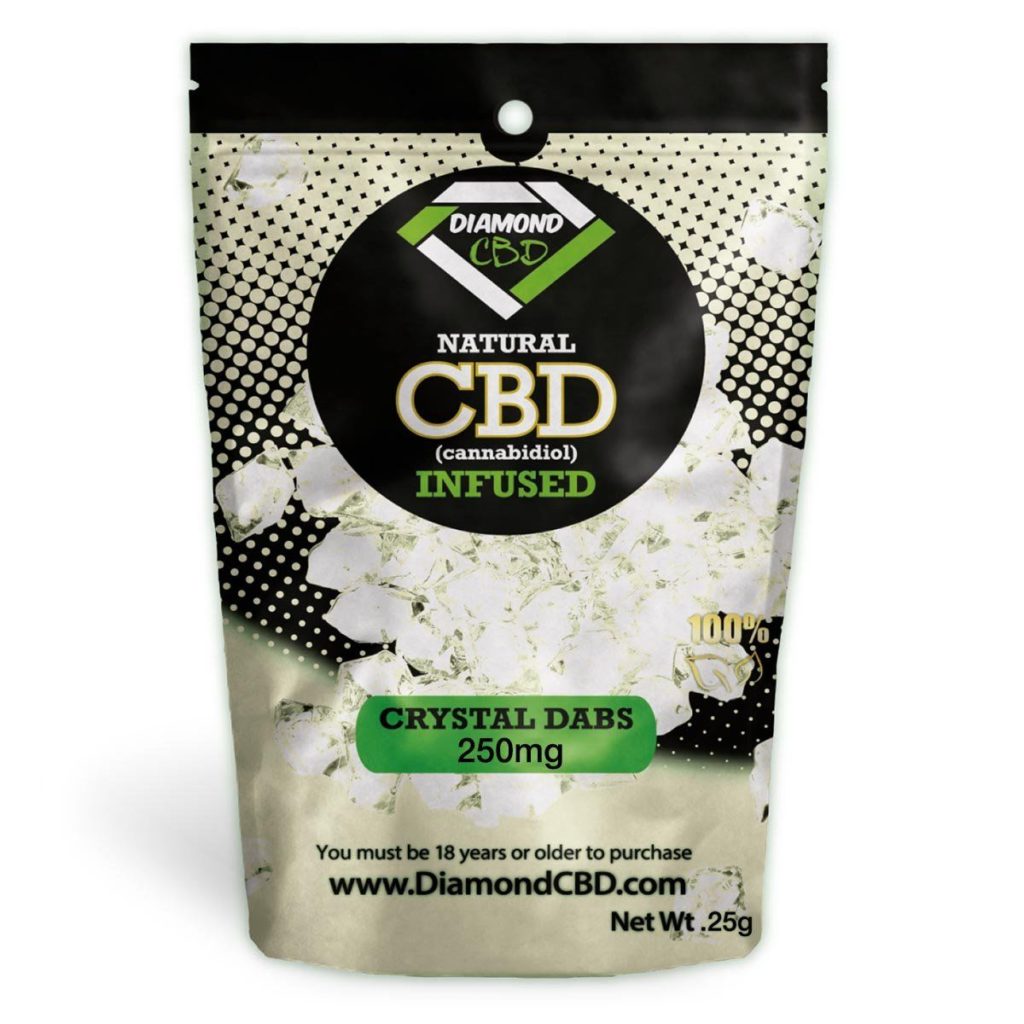 Diamond CBD - Crystals Dabs 250mg