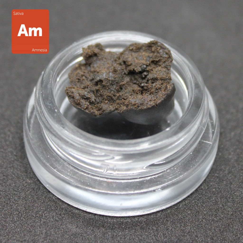 Amnesia Jelly CBD Hash. While legal, might not be the best thing to carry with you on a plane...
