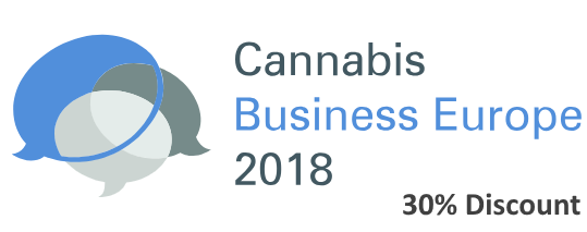 30% discount to the Cannabis Business Europe 2018 event