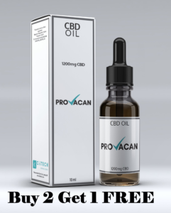 Buy 2 of Provacan CBD oils and get a third one for free!