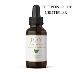 20% off Joy Organics CBD Oil Tinctures