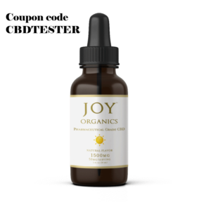 20% off Joy Organics CBD Oil Tinctures