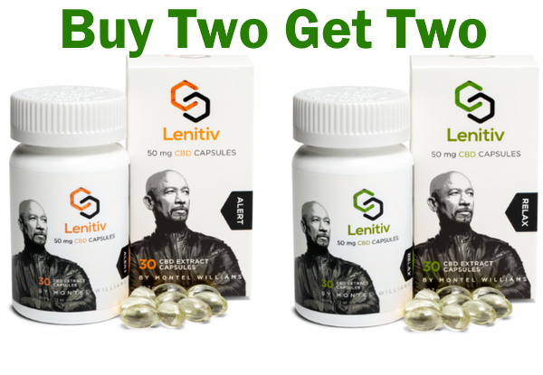 CBD Softgels Deals: Lenitiv - Buy Two Get Two