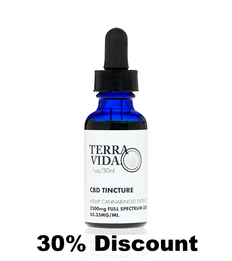 TerraVida CD Oil with 30% discount