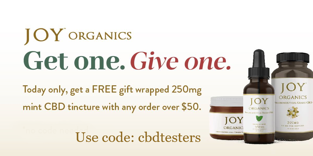 Joy Organics Free CBD Oil