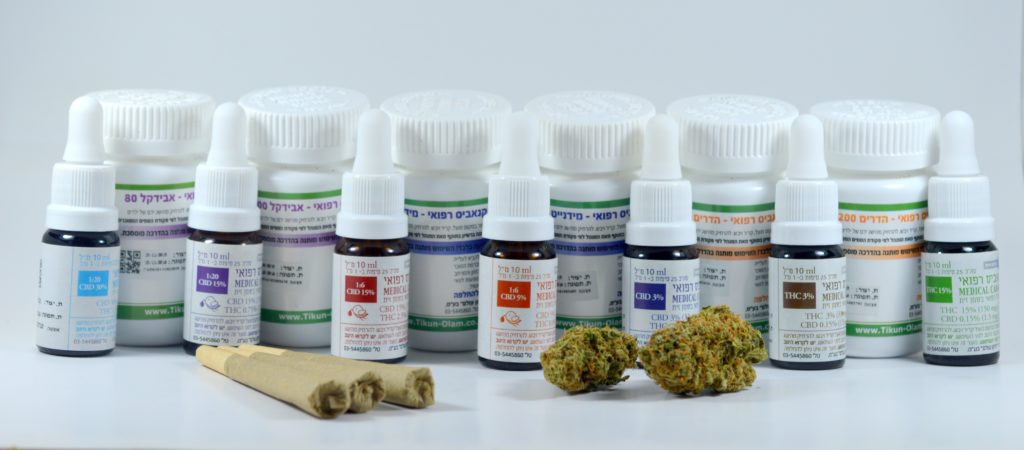 Tikun Olam's Avi Dekel High-CBD medical cannabis products, in Hebrew. Soon in the U.S.