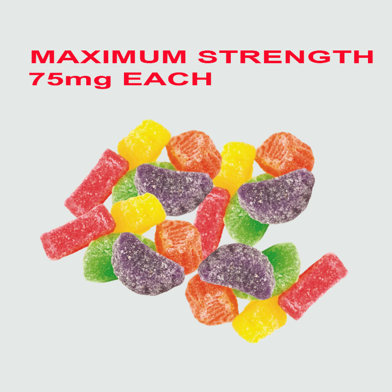 MAX STRENGTH – 75mg Delta-8 THC Candies