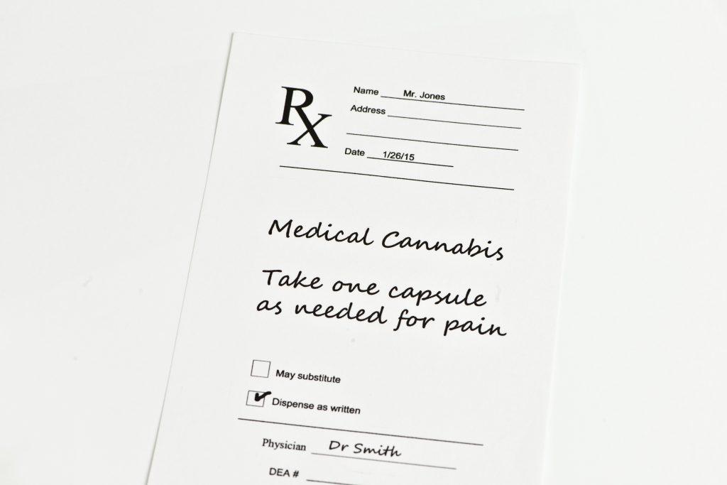 medical cannabis prescription