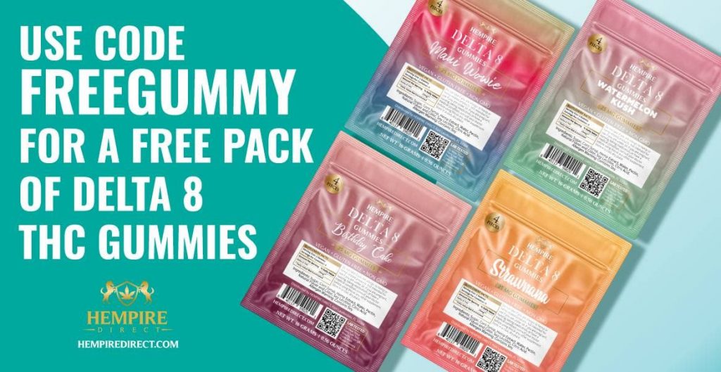 FREE Delta 8 Gummies Sample Pack - Coupon FREEGUMMY