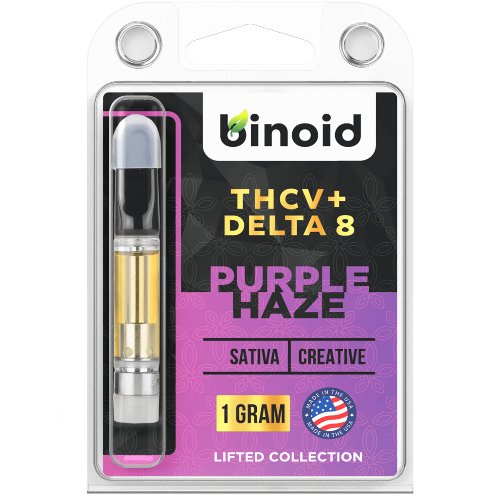Purple Haze THCV + Delta 8 THC Vape Cartridge