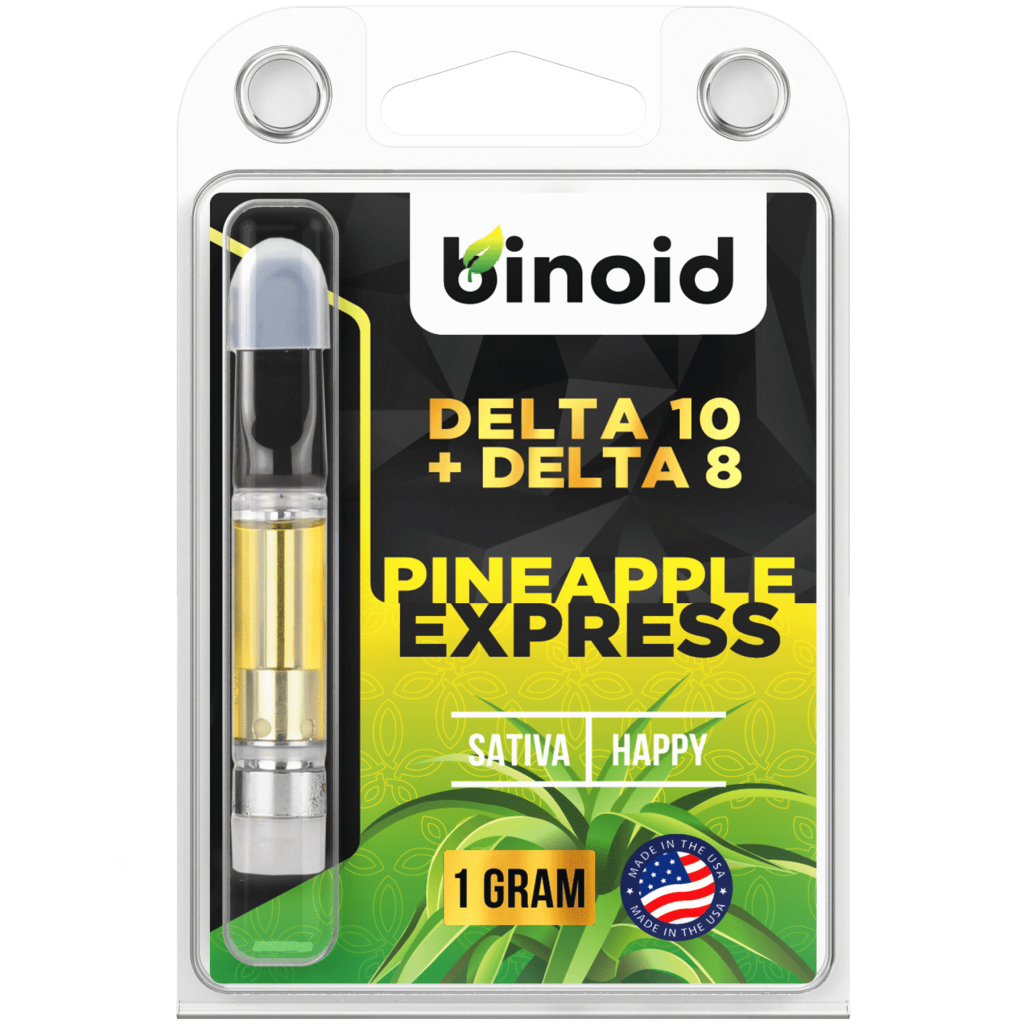 Delta 10 THC Vape Cartridge - Pineapple Express - Sativa