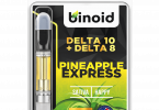 Delta 10 THC Vape Cartridges - Pineapple Express Sativa