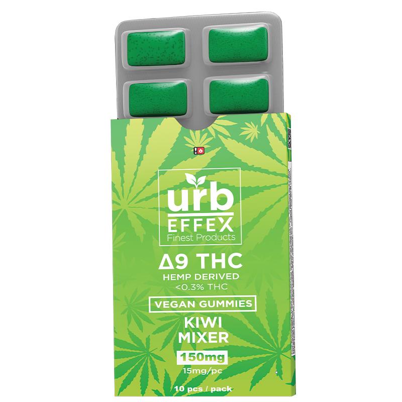 Kiwi Mix Delta 9 THC Gummies