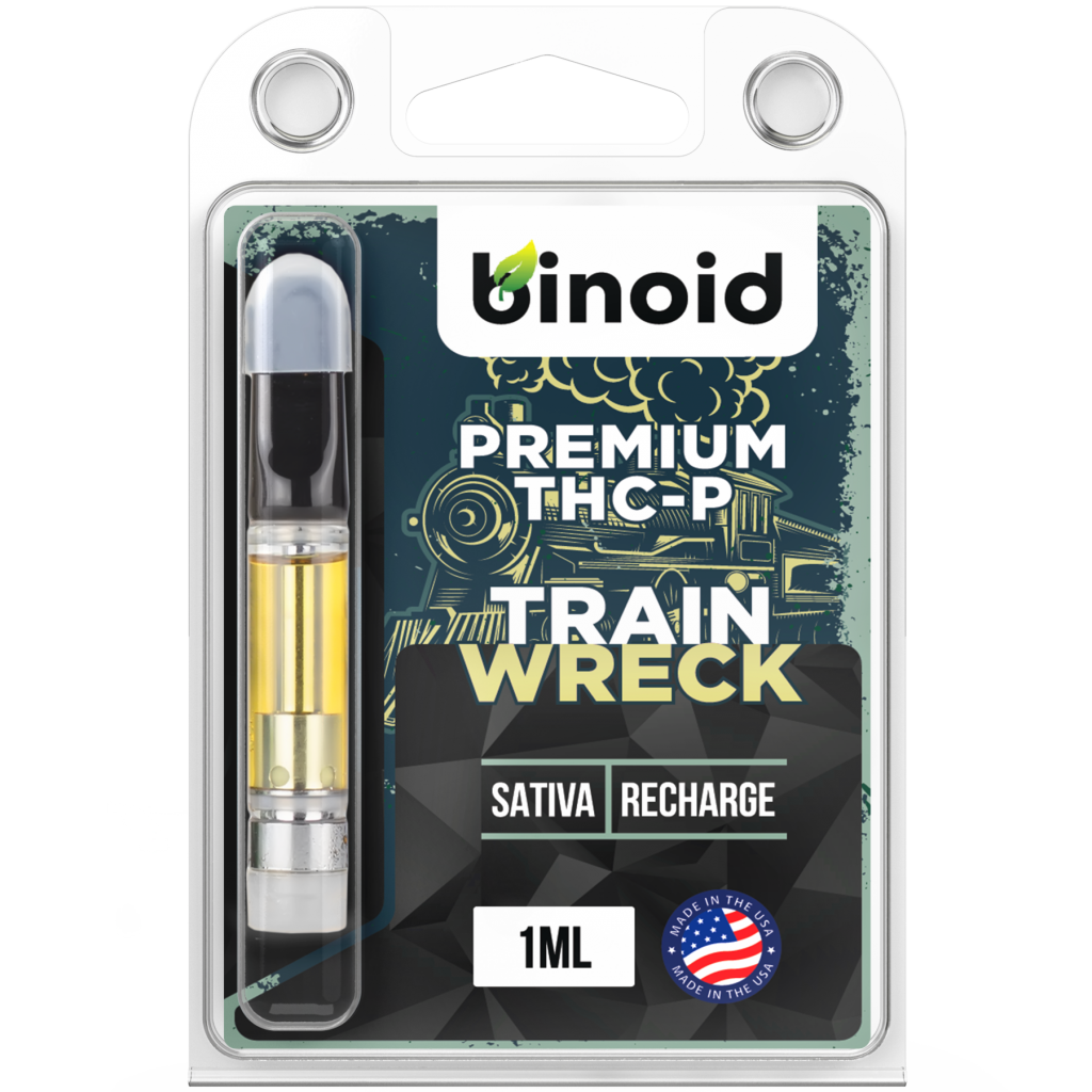 Trainwreck THC-P vape cartridges - Sativa
