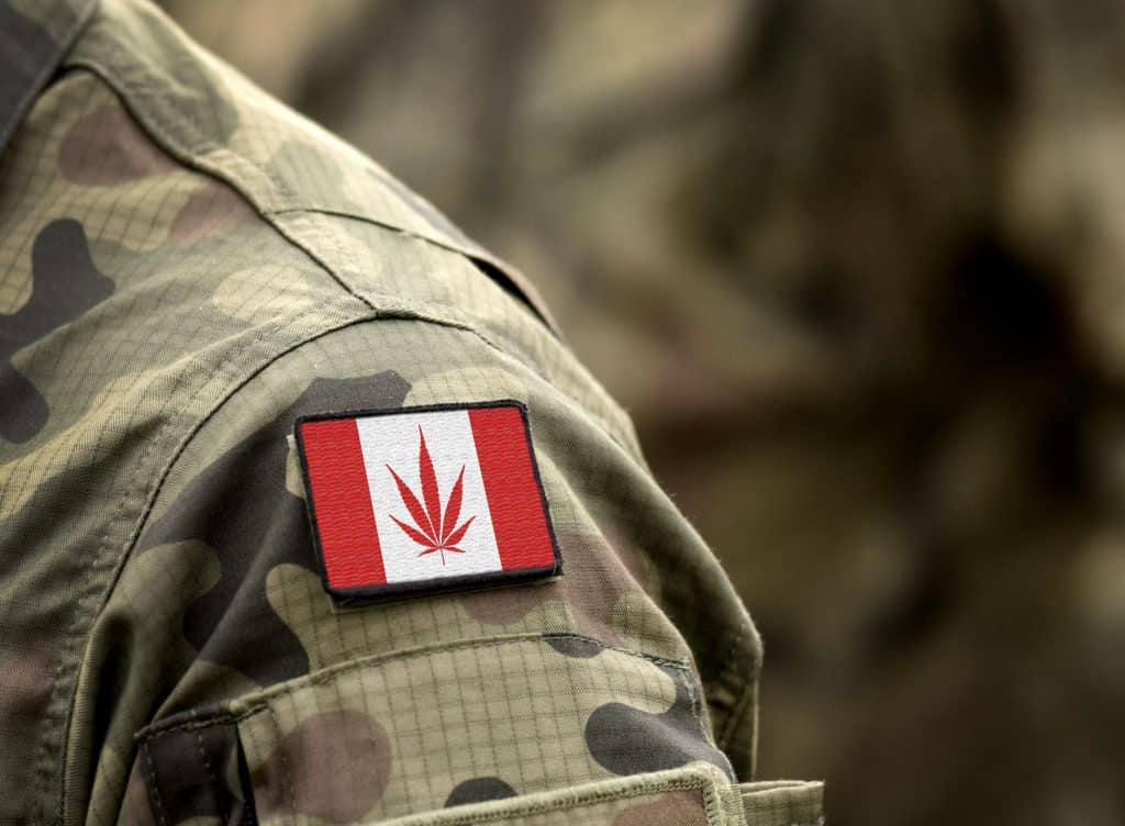 Canada military cannabis