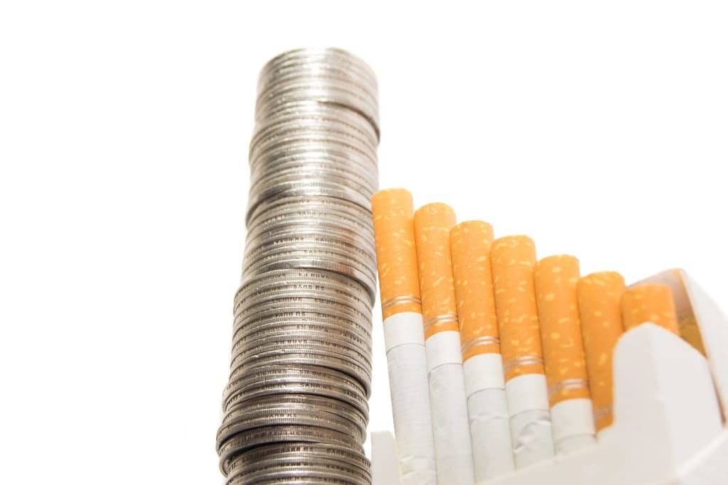 Cigarette sin taxes