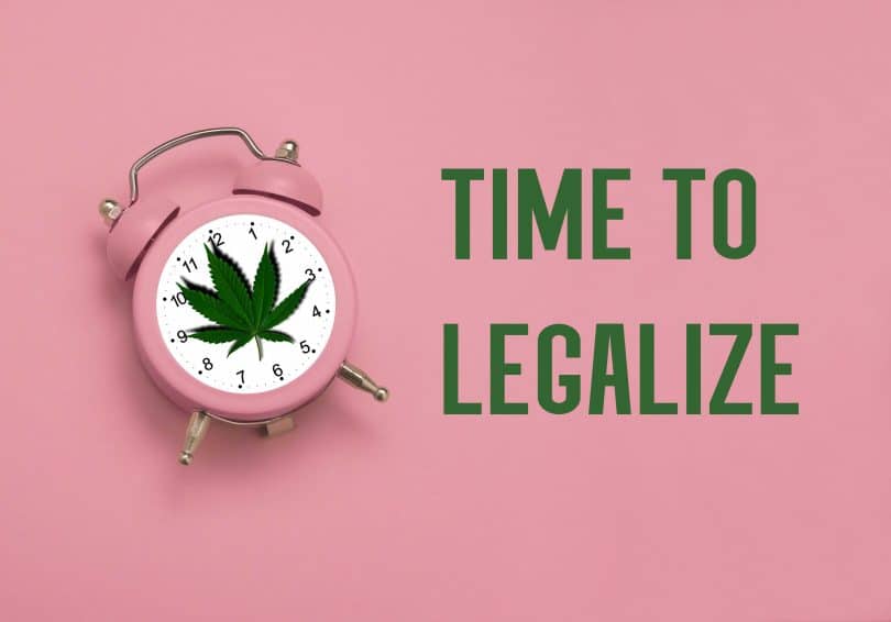 It's time for weed to be legal