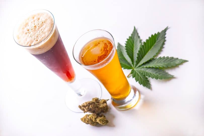 alcohol and cannabis