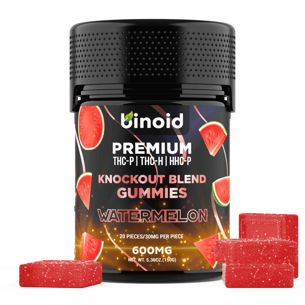 25% discount + free mystery gift on Knockout Gummies -  Christmas sale