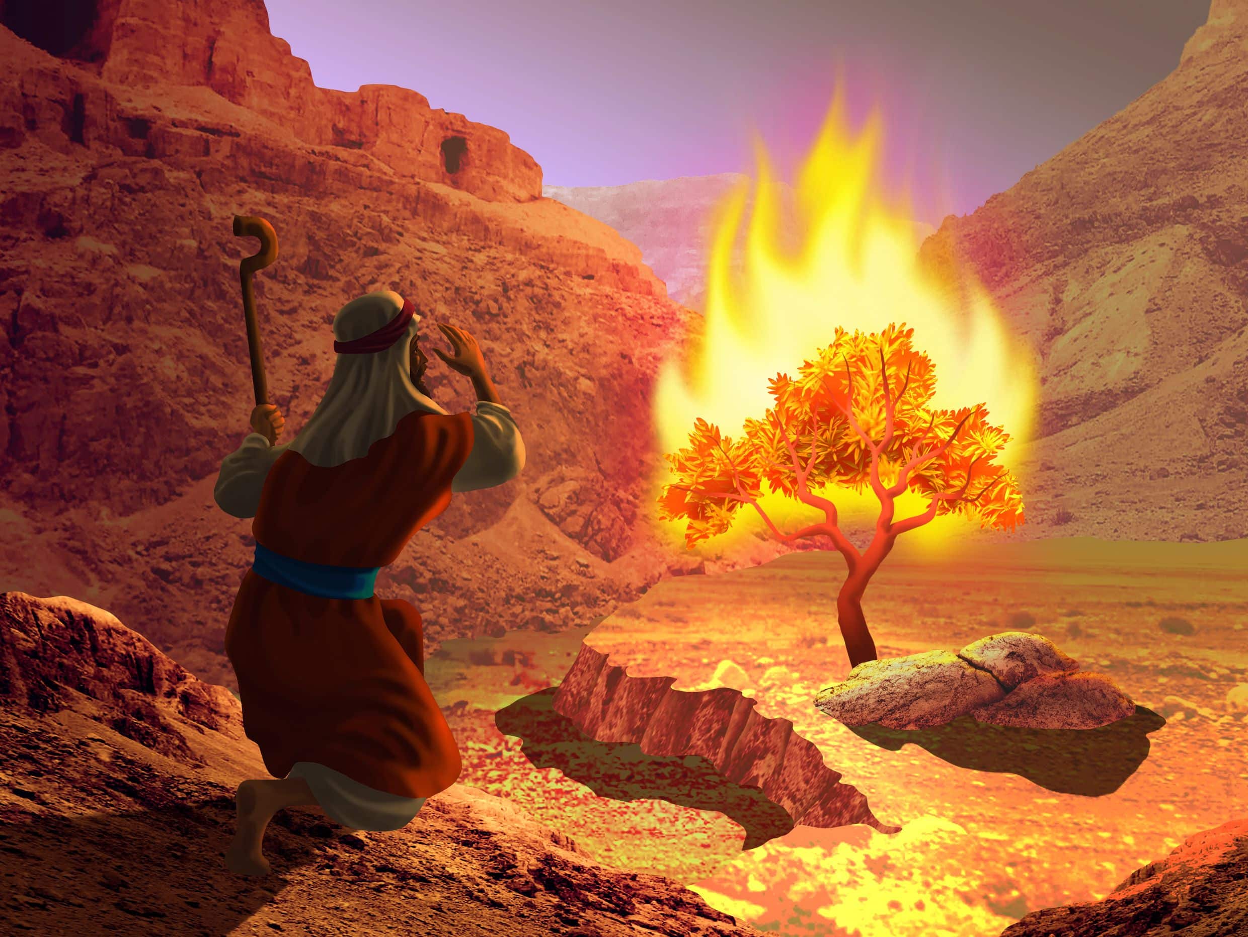 Getaway Issues: Was the Bush Burning Or Was Moses Blazed?