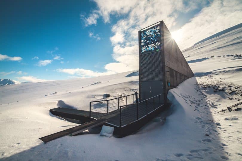 Global seed vault in Svalbard
