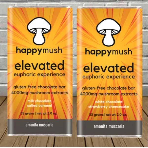 Happy Mush Elevated Amanita Chocolate - Amanita Muscaria Mushroom Edibles

