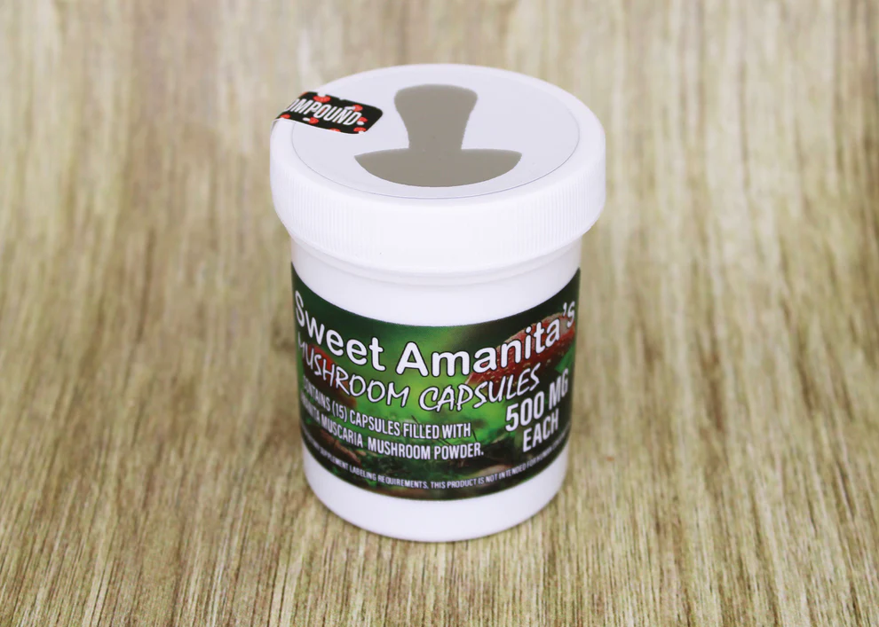 Save 20% on Amanita Muscaria capsules - with Cannadelics coupon code