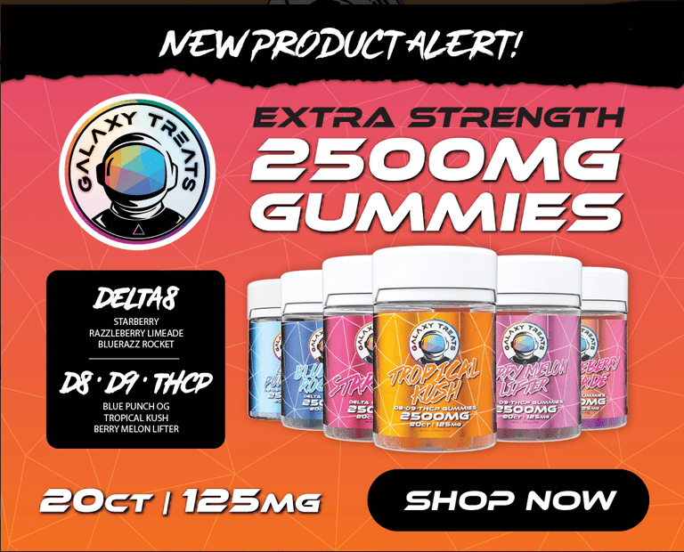 Extra Strength Gummies - Save 25% with Delta25 coupon code