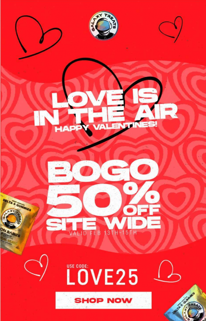 Valentine's Day Sale - BOGO 50% Site Wide