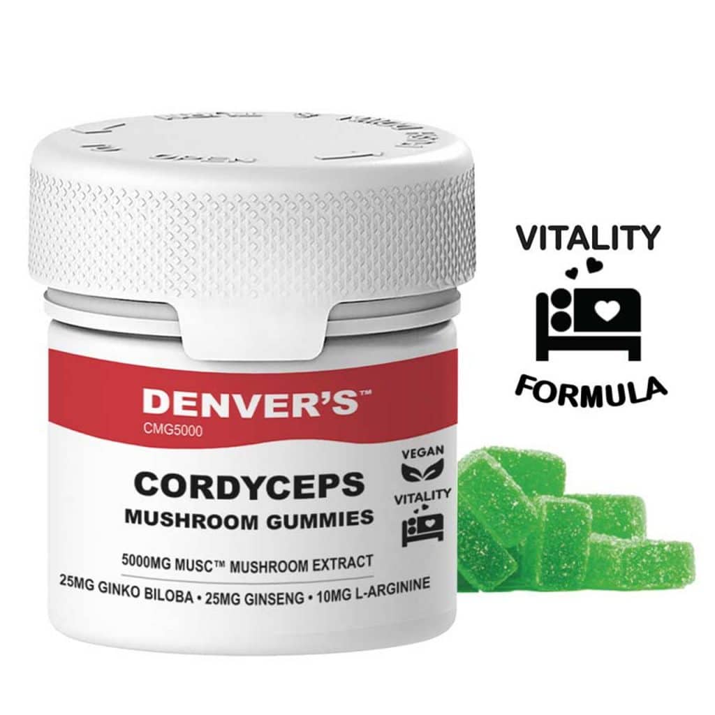 Buy 500mg water-soluble MUSC™ Cordyceps gummies