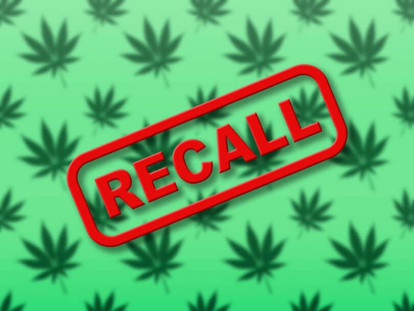 Missouri recently posted cannabis recall