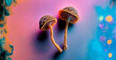 magic mushrooms blue