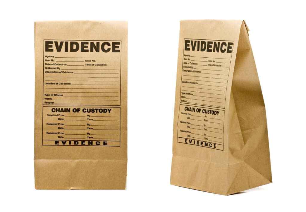 LPP partner Evidence sells products in evidence bags