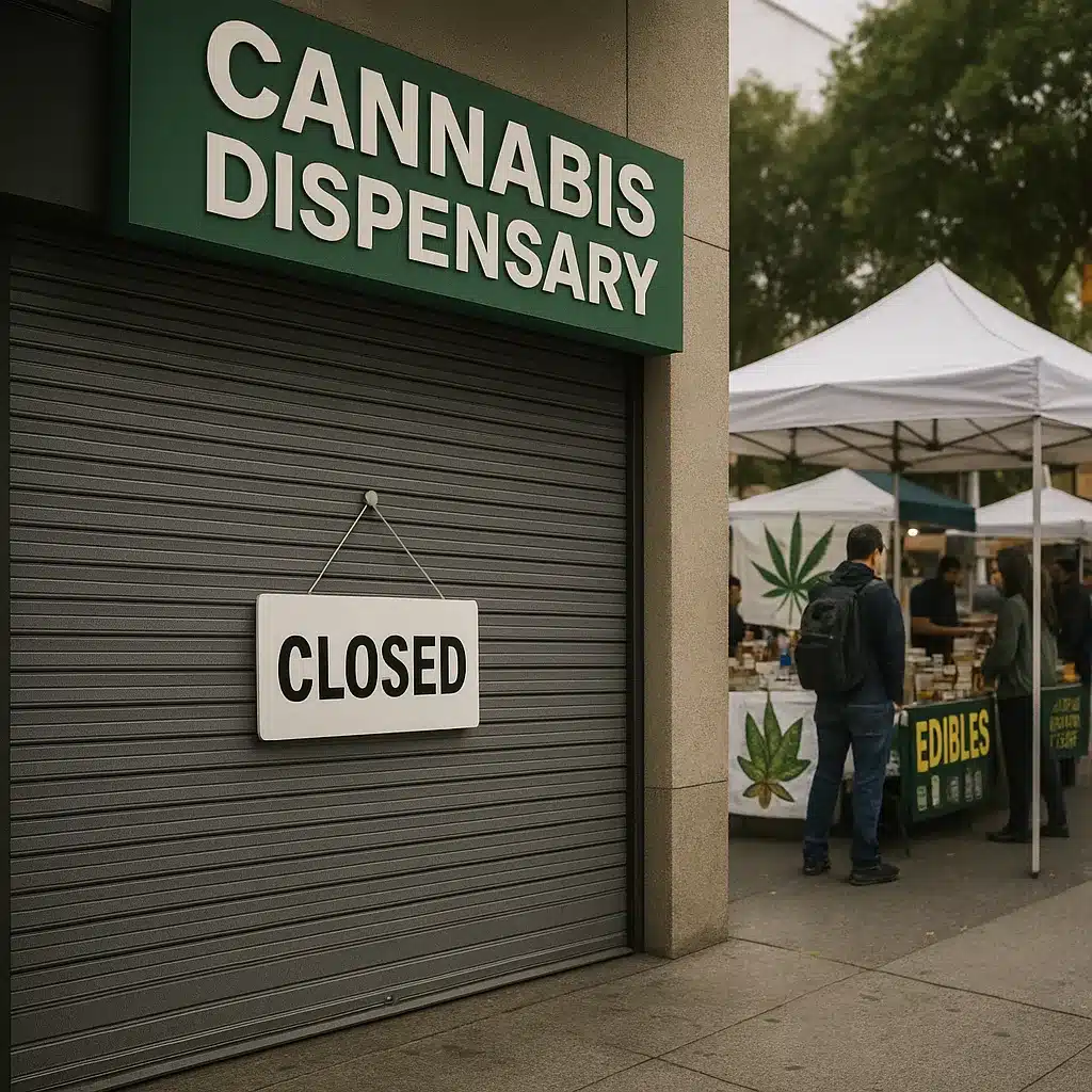California’s Legal Cannabis Sales Faces Record Decline