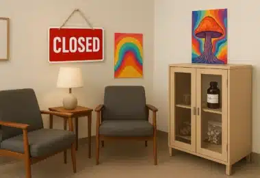 More Psilocybin Centers Closing Amid High Costs & Regulations