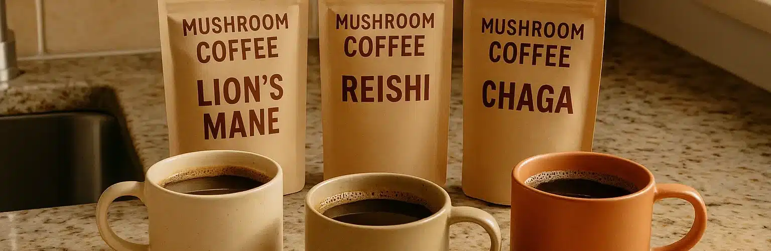 Mushroom Coffee Goes Mainstream, Fueled by Health & Wellness