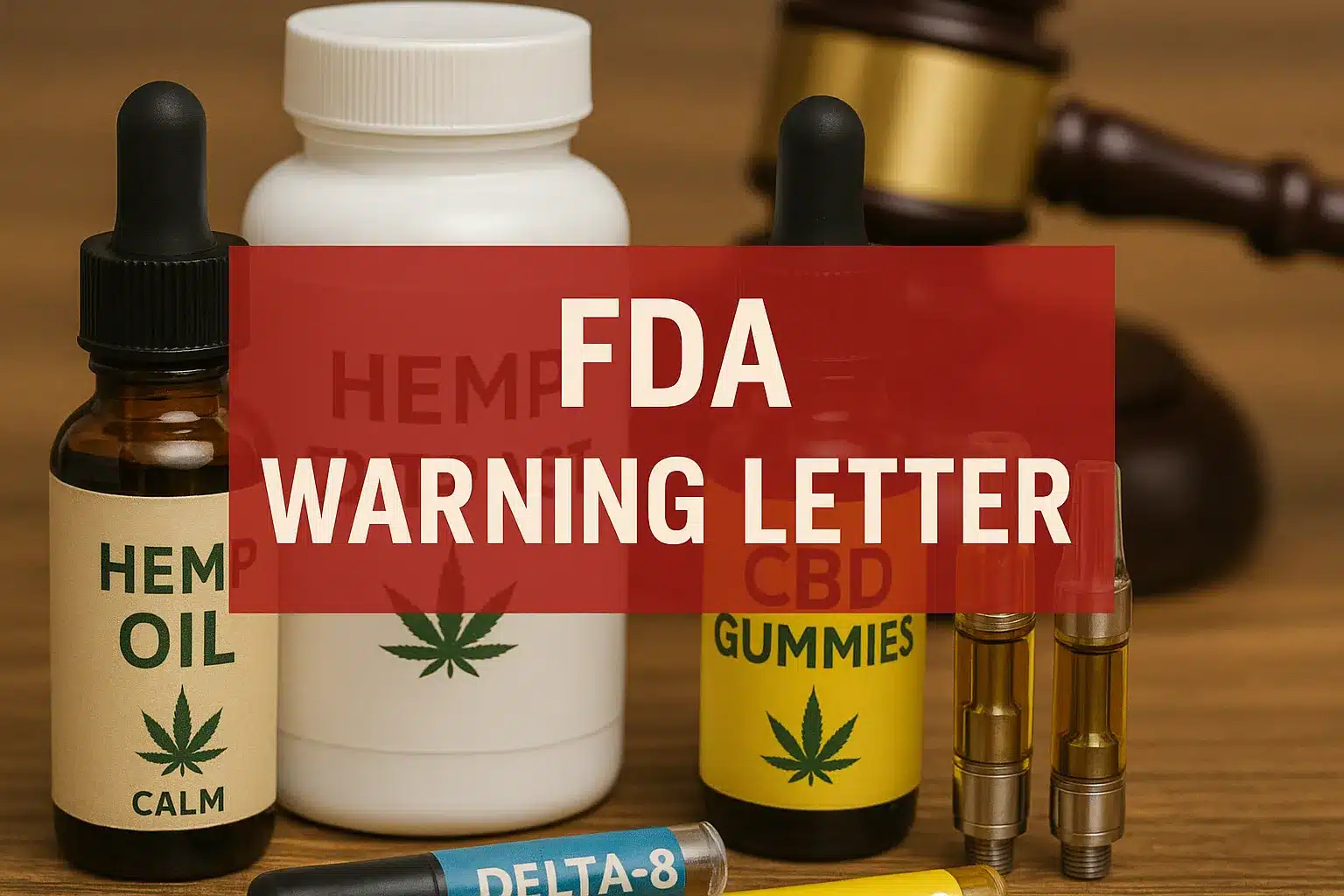 New FDA Warning Letters Over Cannabis Alternative Products