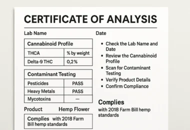 How to Read a Certificate of Analysis (COA) When Shopping for THCA Flower