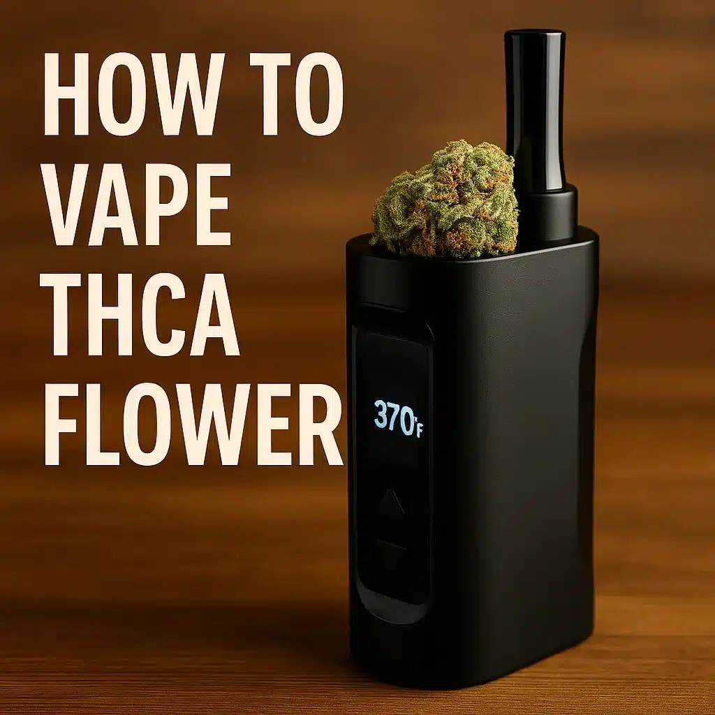 How to Vape THCA Flower for Maximum Flavor and Potency