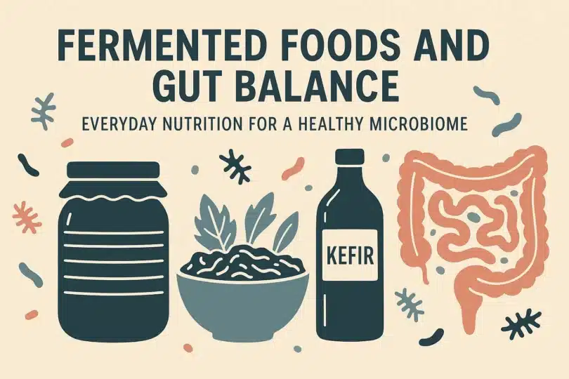 Fermented Foods and Gut Balance Everyday Nutrition for a Healthy Microbiome