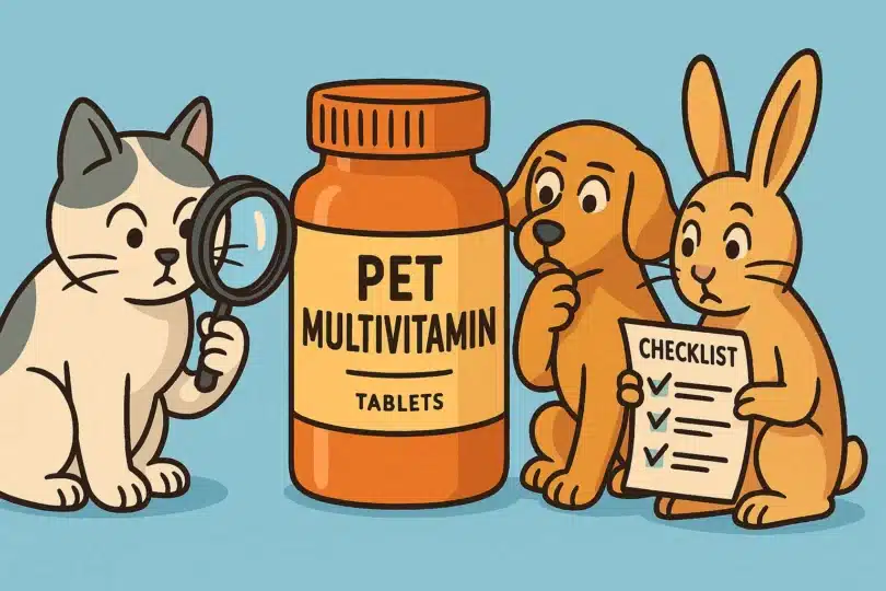 How to Choose the Right Pet Multivitamin