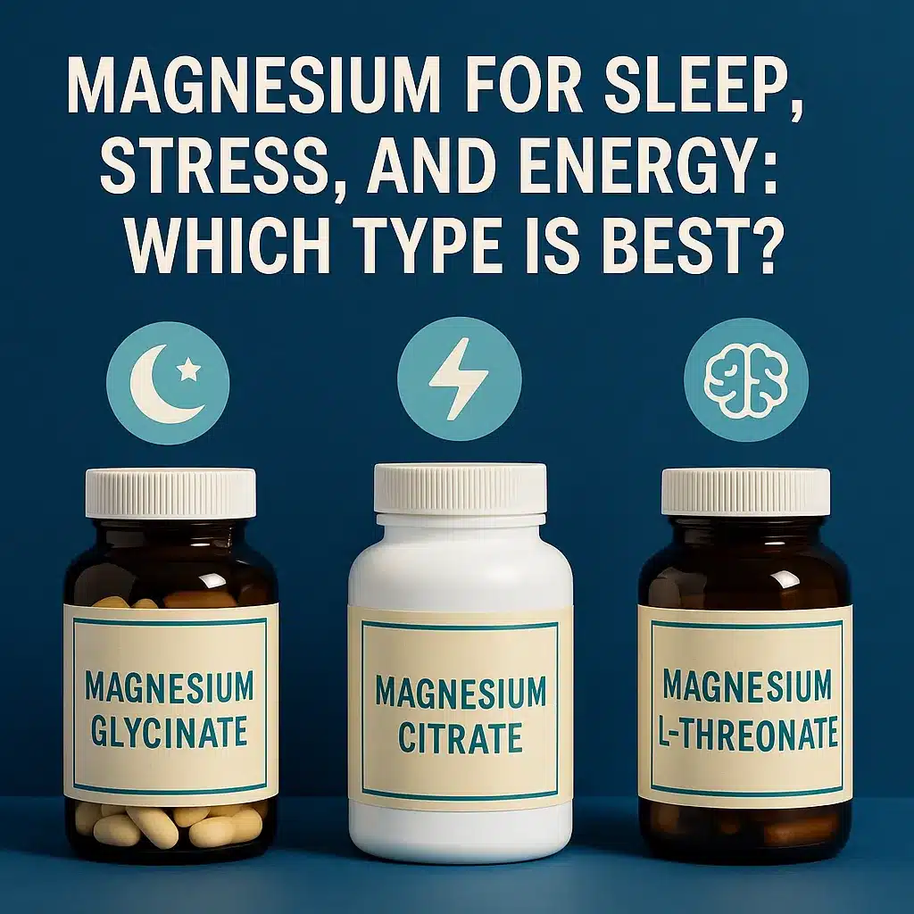 Magnesium for Sleep, Stress, and Energy Which Type Is Best