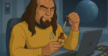 Worf and CBD oil - a different fate shaped by calm & balance