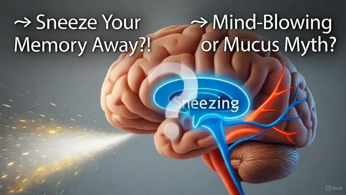 Can Sneezing Change Your Memory The Science of Pressure, Brains, and Recall
