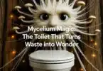 The World’s First Mushroom Powered Toilet Turns Waste into Renewal