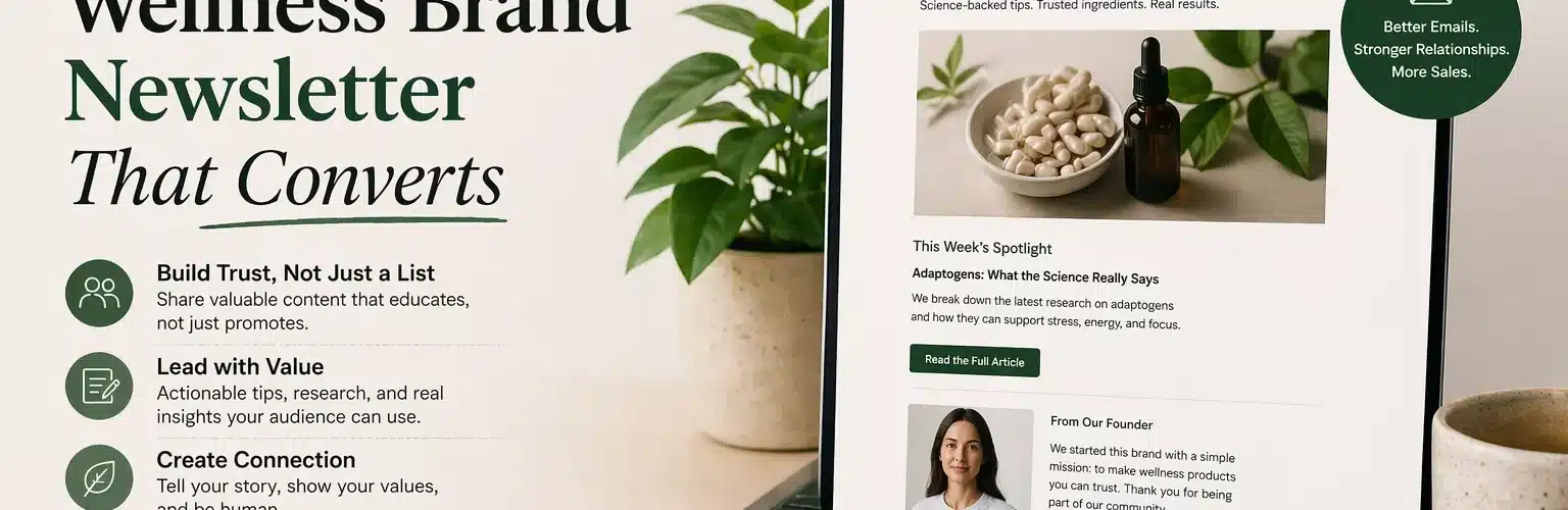 How to Build a Wellness Newsletter That Converts