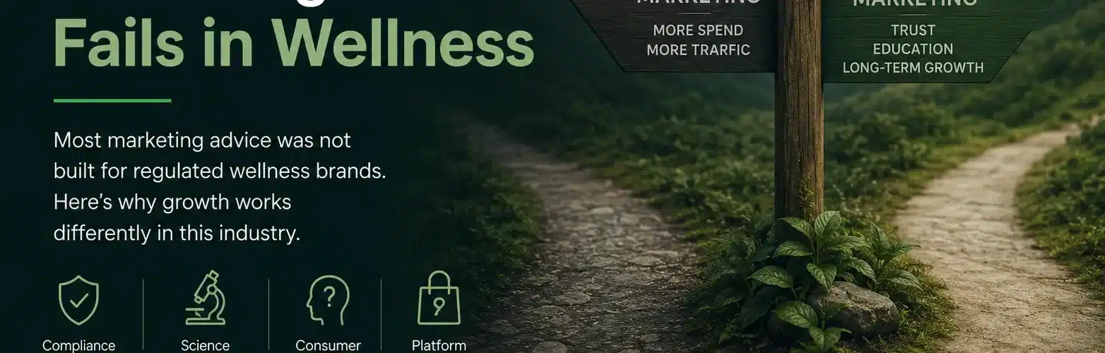 Regulated Wellness Marketing - Why Standard Advice Fails