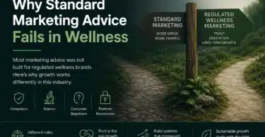 Regulated Wellness Marketing - Why Standard Advice Fails